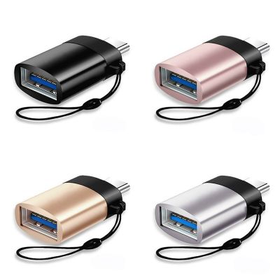 Type C to USB 3.0 Adapter Type-C OTG Adapter Mobile Phone Flash Drive Reader for MacBook Pro Xiaomi Mi 12 Pro Redmi Samsung