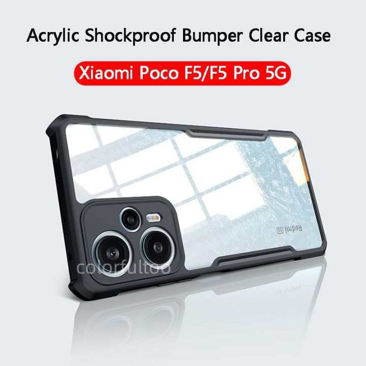 Clear Silicone Case For Xiaomi Poco F5 Pro F5Pro F 5 Pocophone F5