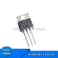 10Pcs K100E08N1 TO-220 TK100E08N1 TO220 80A/100V MOSFET N-ช่องใหม่