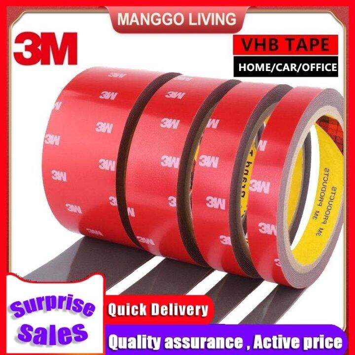 3m Double Sided Tape Heavy Duty Mounting Tape Waterproof Foam Tape for