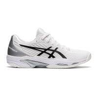 Asics รองเท้าเทนนิสผู้หญิง Solution Speed FF 2 | White/Black ( 1042A136-100 )