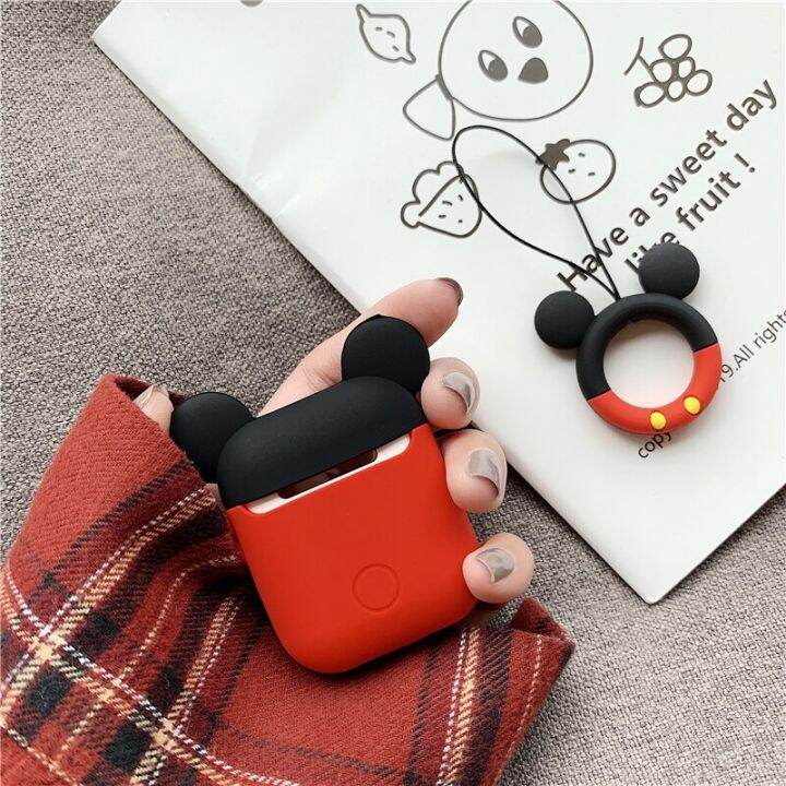 cute-minnie-polka-dots-bow-silicone-case-for-apple-airpods-2-3-pro-earphone-charging-headphones-case-airpods-protect-cover-wireless-earbud-cases