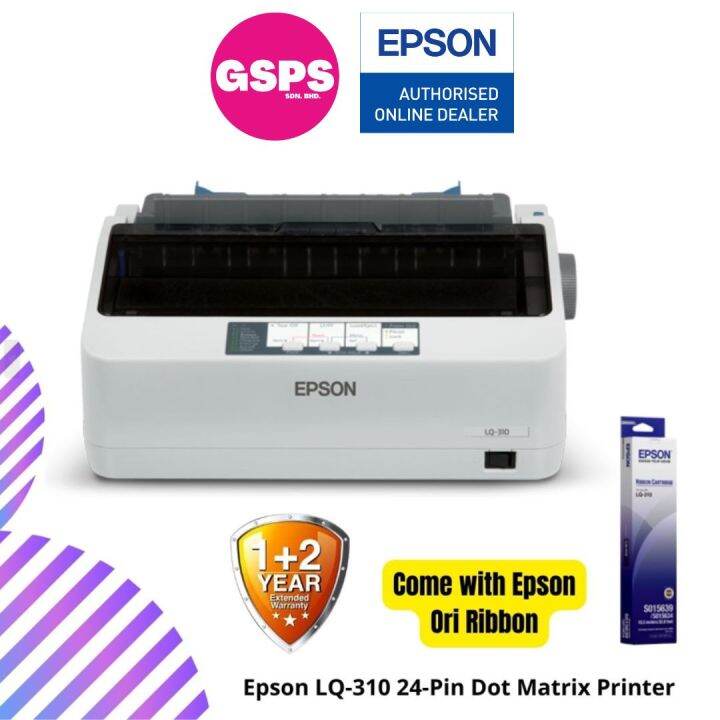 Epson LQ310 24Pin Dot Matrix Printer Lazada