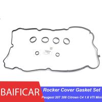 Baificar Brand Engine Seals Gasket Rocker Cover Gasket Set 0249F4 For Peugeot 207 308 Citroen C4 1.6 VTI EP6 EP3 Mini N12 N16