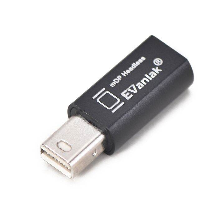 Evanlak Mini DP DisplayPort display emulator EDID Plug ( fit Headless
