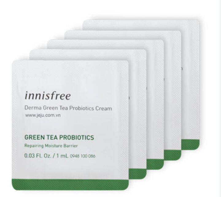 Innisfree Derma Formula Green Tea probiotics cream 1ml Lazada PH