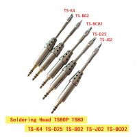 TS-K4 TS-D25 TS-B02 TS-J02 TS-BC02 Original Soldering Head TS80P Replacement Solder Tip TS K4 D25 B02 BC02 J02 Solder Tools Set