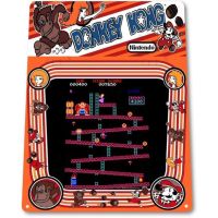 Donkey Kong Classic Arcade Marquee Game Room Man Cave Wall Decor - 8X12 Tin Metal Sign