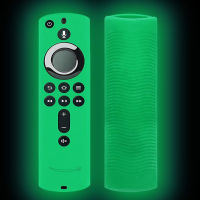 Silicone Protective Case 14.5*4*1cm For Fire Stick 4K Home Remote Control Cover Lattice Design Durable Anti Slip Luminous #WO