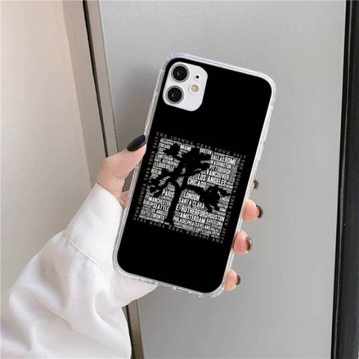 16-digits-เพลงร็อค-u2เคสโทรศัพท์โปร่งใสนุ่มสำหรับ-iphone-13-12-11-8-7-plus-mini-x-xs-xr-pro-max