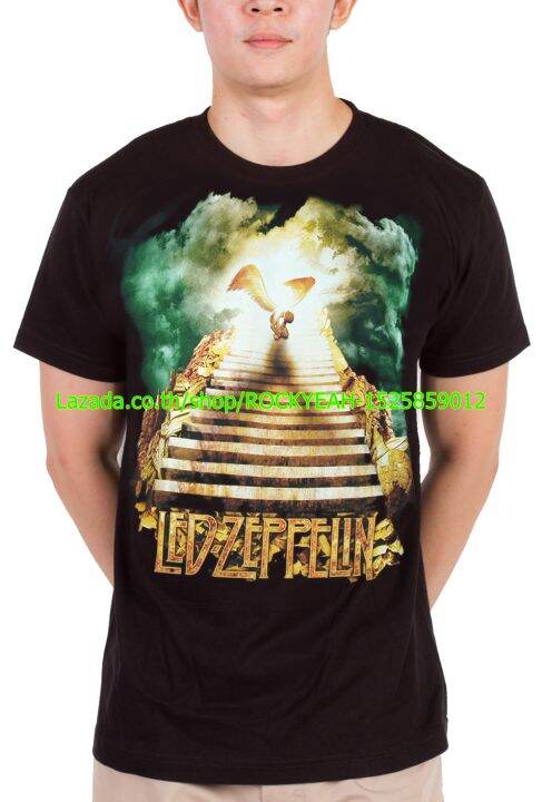 เสื้อวง-led-zeppelin-ร็อคในตำนาน-อมตะ-เลด-เซพเพลิน-ไซส์ยุโรป-rdm962