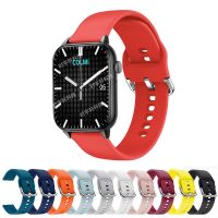 For COLMI C80 C61 C60 Smart Watch Strap 20mm Replacement Silicone Bracelet For COLMI P28 Plus/P8 GT/M41/i31 Sport Band Correa