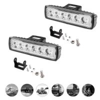 【CW】 12V 18W Row  2pieces 6Led Led light Bar Car Offroad tractor Flood assembly SUV driving