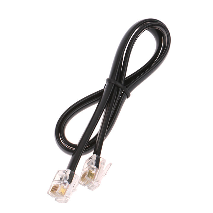 kui-min-6p6c-rj12-st4สายเคเบิลกล้องอัตโนไฟสำหรับ-ioptron-ieq45-ieq30-kabel-คริสตัล-jumper-โทรศัพท์0-5-1-2-3-5เมตร