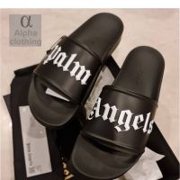 S.N. รองเท้าแตะ  -- Palm Angels Logo Slides/slide รองเท้าแตะปาล์ม แองเจิ้ล ของแท้ มือ1 พร้อมส่ง  #รองเท้าแฟชันผช  #รองเท้าแตะใส่สบาย #รองเท้าแตะ  #รองเท้าแตะเกาหลี