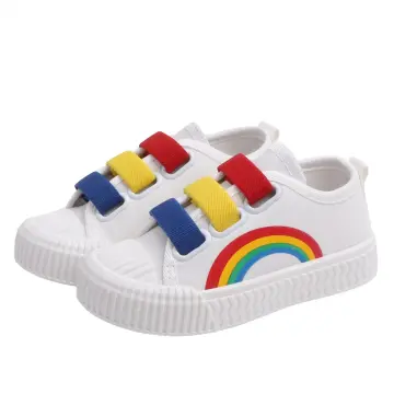 Rainbow slip store ons