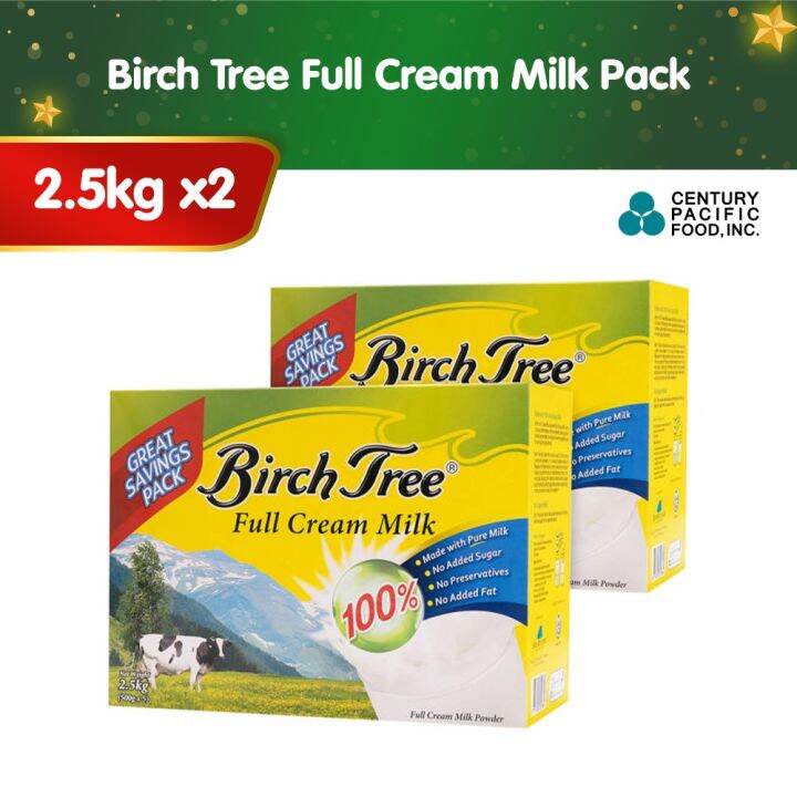 Birch Tree Full Cream Milk 2500g Pack of 2 Lazada PH