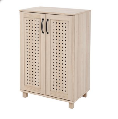 Shoe cabinet for 10-15 pirs size 60x40x90 cm. - Pine oak