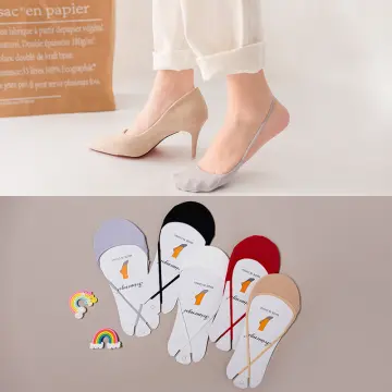 4 Pairs Toe Topper Socks Half Socks Non-Skid Toe Topper Toe Liner Half Socks  Women No Show Liner Socks : : Clothing, Shoes & Accessories