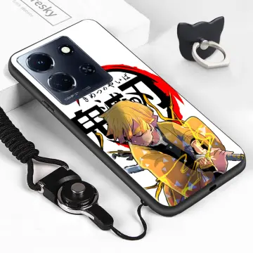 Cartoon Anime Angel Eyes Demon Slayer Tokitou Muichirou Tomioka Giyuu  Shockproof Clear Case For Infinix Note 10 11 12 VIP G96 12i 30 30i Pro 4G  Smart 4 5 6 7 Plus Pova 2 3 4 Pro Zero 20 5G Cover