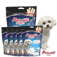 [Petsuka] ขนมสุนัข เพ็ทซูกะ (พรีเมี่ยม) รสนม ขนาด 75 กรัม (แพ็ค 6 ซอง)