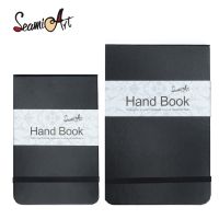 SeamiArt 2 Sizes Drawing Notebook For Watercolor 300GSM Paper/24 Sheets