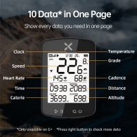 XOSS G + G2 G Plus คอมพิวเตอร์จักรยาน GPS ติดตามมาตรอัตราเร็วไร้สายขี่จักรยานวัดระยะทางถนนจักรยานเสือภูเขา Ant + คอมพิวเตอร์
