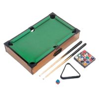 【YD】 Pool Table Set Tabletop Billiards  Chalk