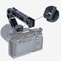 Uurig มือจับด้านบนกล้อง R008มือจับจับ Arri สำหรับกล้อง Nikon Canon Sony DSLR Camera