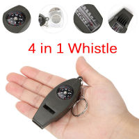 4-in-1 Whistles with Compass, Magnifying Glass, Whistle