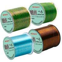 hot！【DT】 500m Invisible Fishing line Speckle Carp spoted Sinking  Thread Fluorocarbon Coated