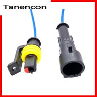 1 Pin AMP Tyco Male or Female Automotive Cord Waterproof Harness Sealed Oil Sensing Plug Connector