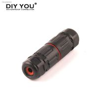 ▦ IP68 Waterproof Wire Connector Electrical Cable 2/3 Pin Outdoor Plug Socket Waterproof Straight Connector Quick Screw Connection