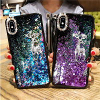 ทรายเป็นประกายมีสายคล้องเคสโทรศัพท์แบบใสอ่อนสำหรับ Apple iPhone 14 13 12 11 Pro Max X XS XR Max Plus เคสฝาหลังมีสไตล์โดดเด่นในแบบของประณีตตามแฟชั่นจาก GGQcase