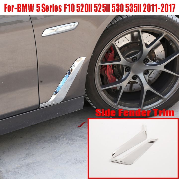 1pair-chrome-stainless-steel-car-side-fender-trim-accessories-for-bmw-5-series-f10-520li-525li-530-535li-2011-2017