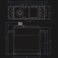 Yufei FT6325M เซอร์โวดิจิทัล25กก. 360 ° RC เกียร์โลหะเซอร์โวมอเตอร์