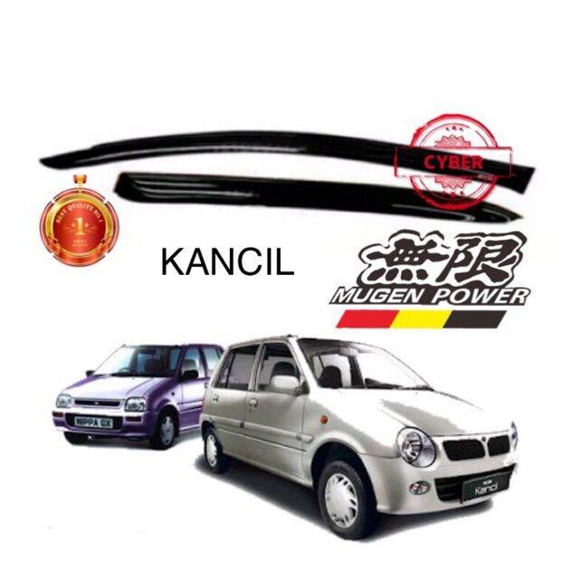 Perodua KANCIL MUGEN Air Press/Door Visor Sun Visor Sun Protection