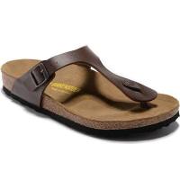 รองเท้าแตะแฟชั่น Original Birk BK Mens Casual Birkenstockรองเท้าแตะ Ramses Gizeh Flat Birko-Flor Flip Flops Slippers Size 40-46 (Coffee) ราคาถูก