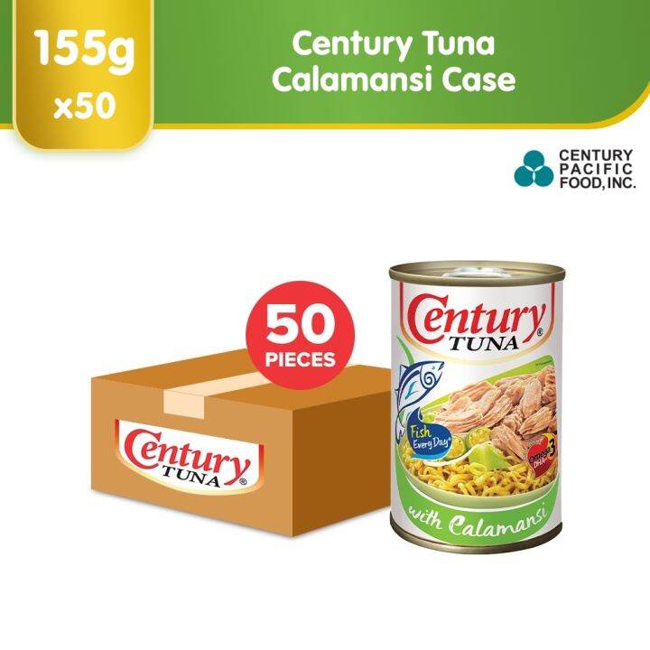 Century tuna calamities 155g pack of 50 Lazada PH