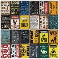 bjh№  [ Kelly66 ] Pets  Warning Beware Of Dogs Gate Closed Out Sign Bar Wall Painting 20x30 Size DG-2