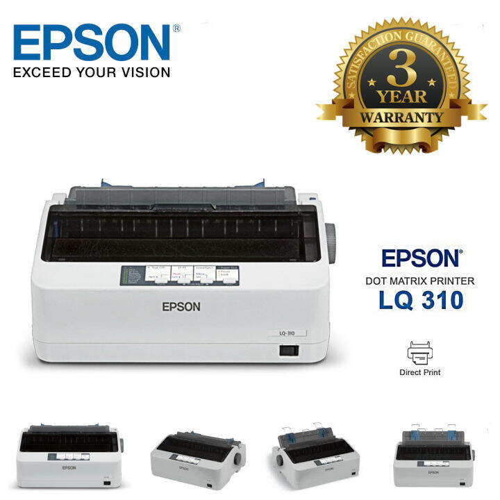EPSON LQ310 Dot matrix ประกันศูนย์ 3 ปี Lazada.co.th