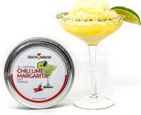 The Spice Lab Glass Cocktail Rimmer for Martinis &amp; Margaritas - Drink Rimmer- Gluten Free Non-GMO No MSG All Natural Brand - Rim Sugar or Salt for Cocktails (Chili Lime Salt)