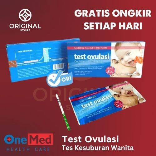 Baby Test Onemed / Box Isi 5 Strip / Test Masa Subur / Test Ovulasi Lazada Indonesia