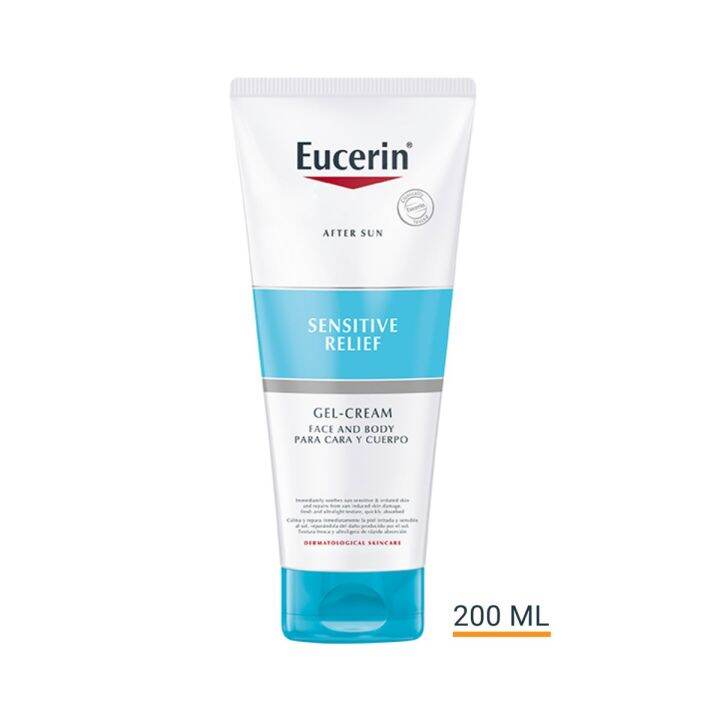 Eucerin After Sun Sensitive Relief GelCream 200ml Lazada.co.th
