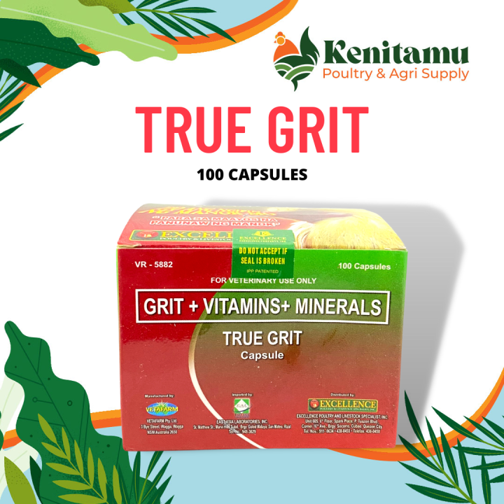 TRUE GRIT GRIT + VITAMINS + MINERALS 100 CAPSULES Lazada PH