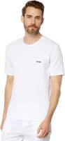 BOSS Mens Waffle Contrast Logo Short-Sleeve T-Shirt