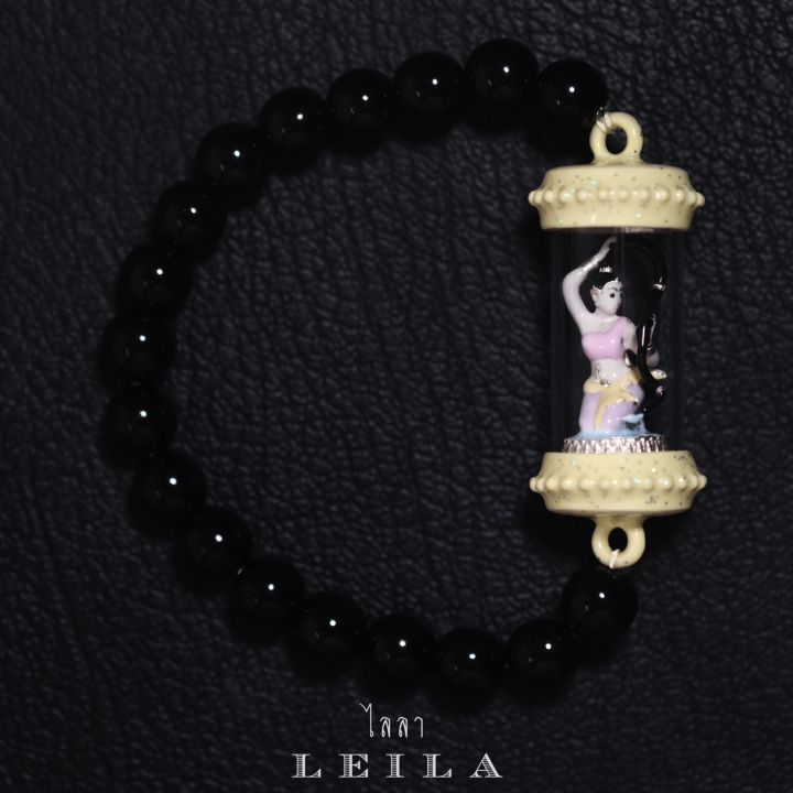 leila-amulets-พระแม่ธรณี-บีบมวยผม-รุ่นรับทรัพย์-สีเงิน-baby-leila-collection-พร้อมกำไลหินฟรีตามรูป