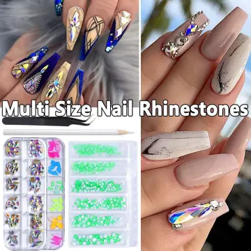 Nail Art Rhinestones Gem Picking Crystal Dotting Manicure Tool - China  Decoration and Manciure price