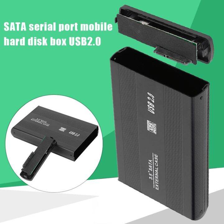 3-5-inch-hard-disk-case-sata-to-usb2-0-aluminum-alloy-hdd-case-external-hard-drive-enclosure-with-eu-adapter