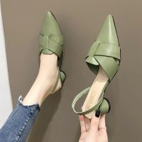 [Modern Lady] casual heels for women, ashion soft low heels EU35-EU40 kasut perempuan and selipar wanita